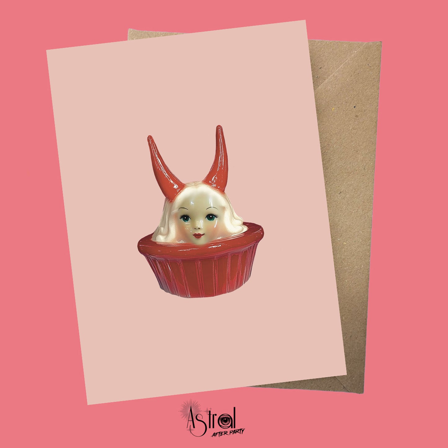 Trick or Treat Cherie Greetings Card