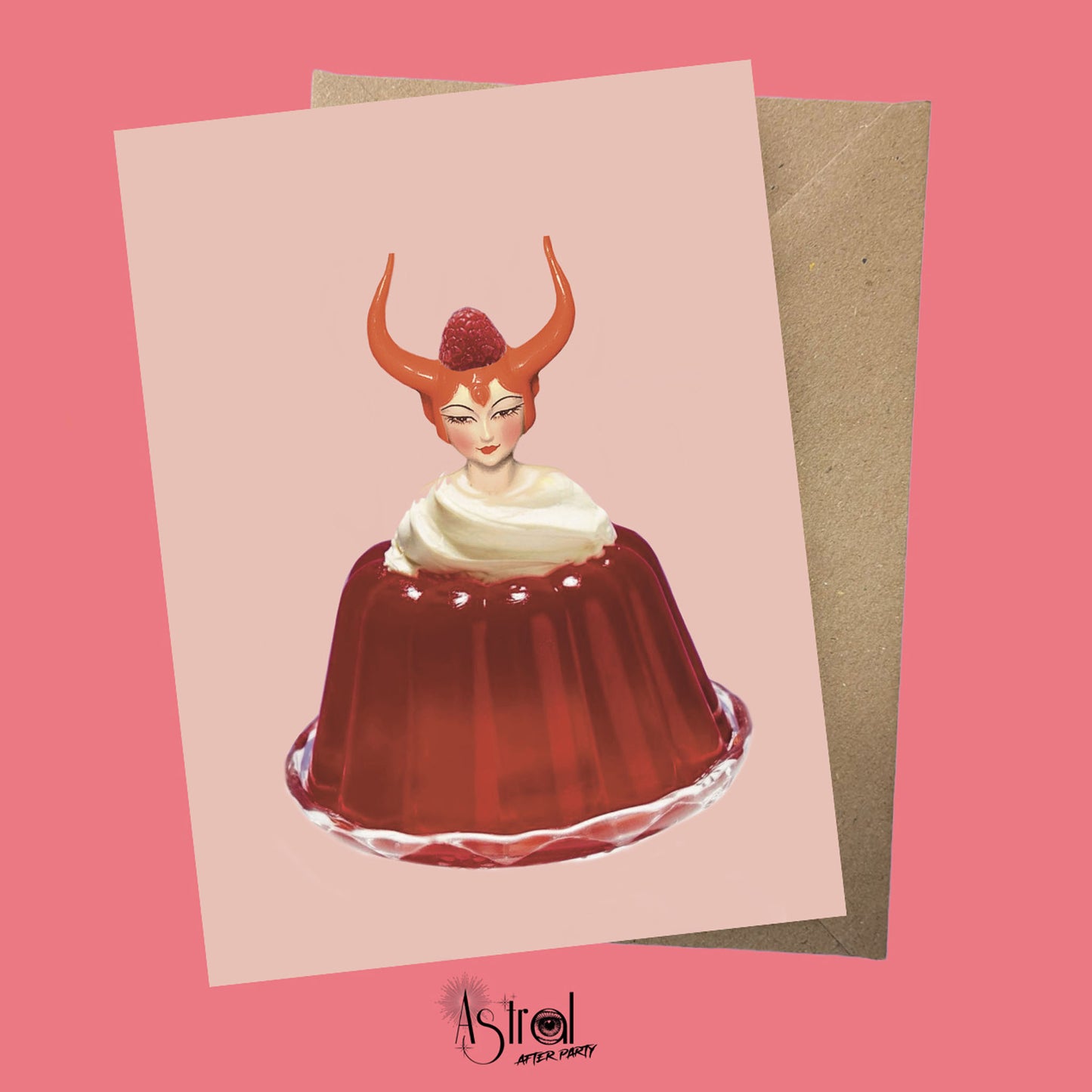 Trick or Treat Jelly Greetings Card