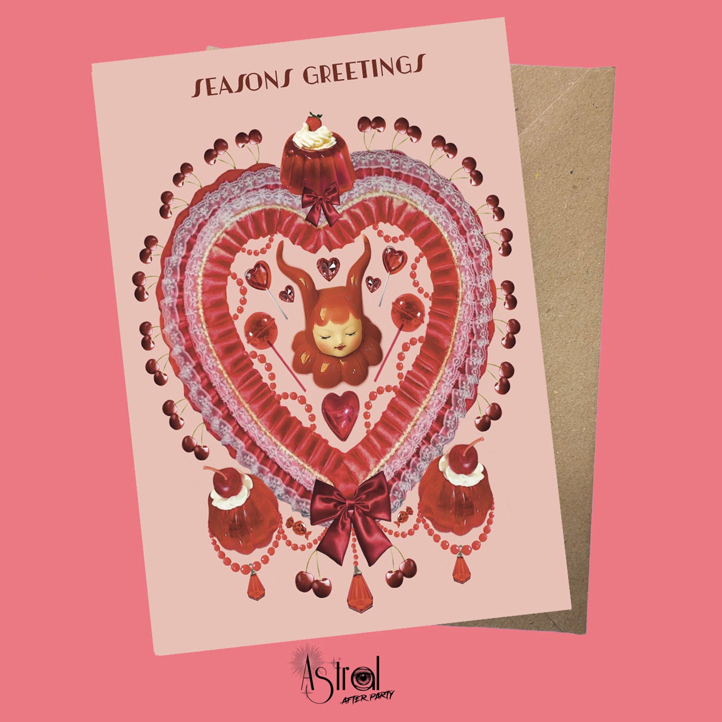 Sweetheart 3 Greetings Card