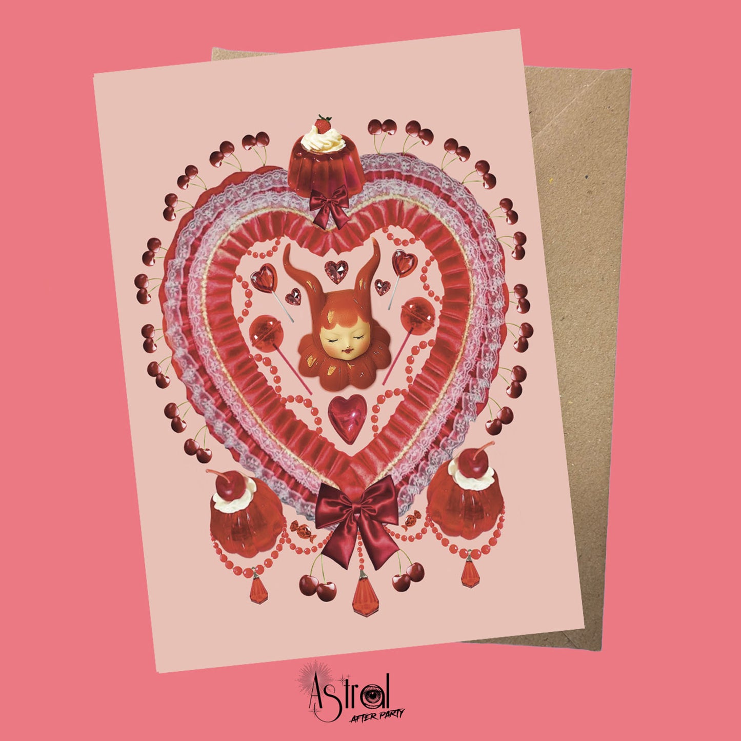 Sweetheart 3 Greetings Card