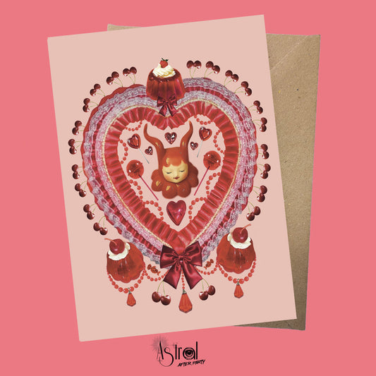 Sweetheart 3 Greetings Card