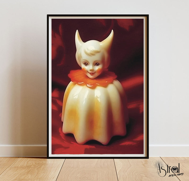 Giclée Fine Art Print - Ceramic Devilette 2