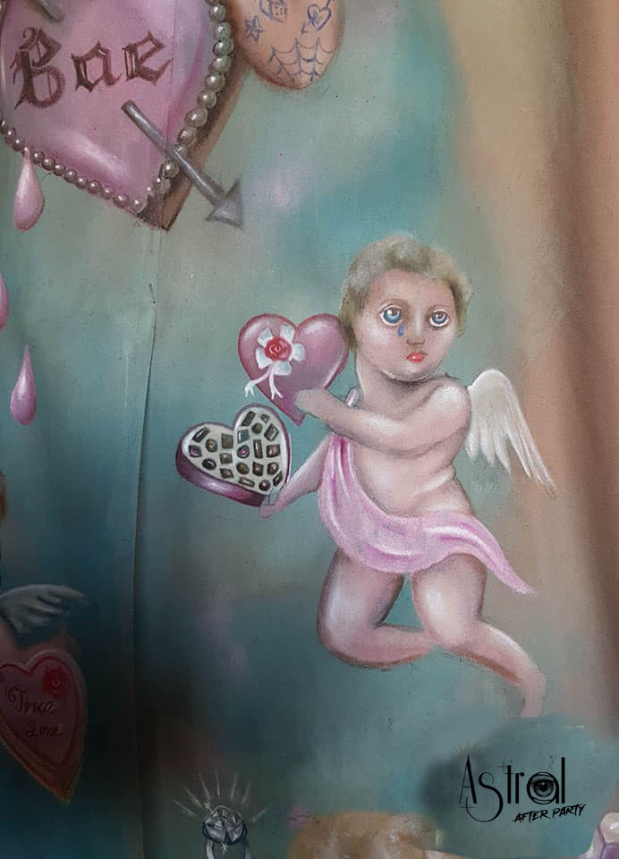 Pastel 'Meh' Burberry Trench Coat