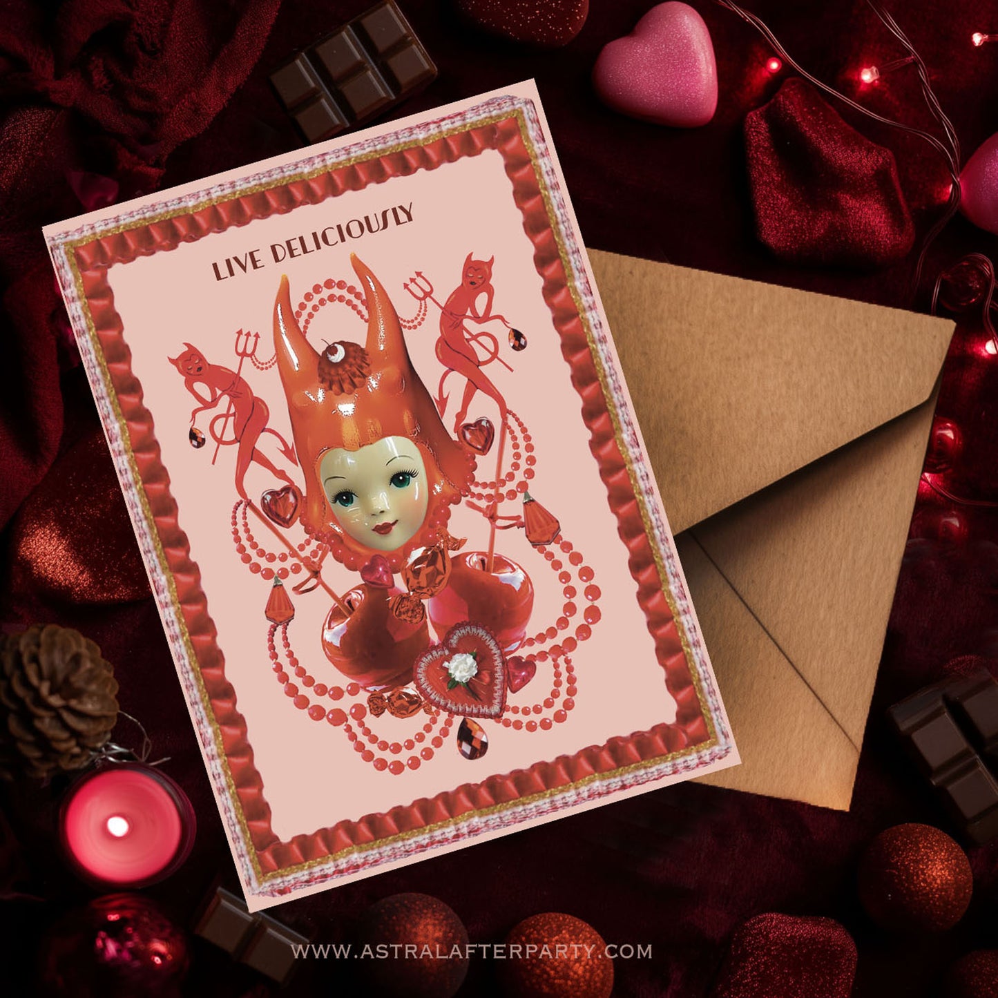 Sweetheart 5 Greetings Card