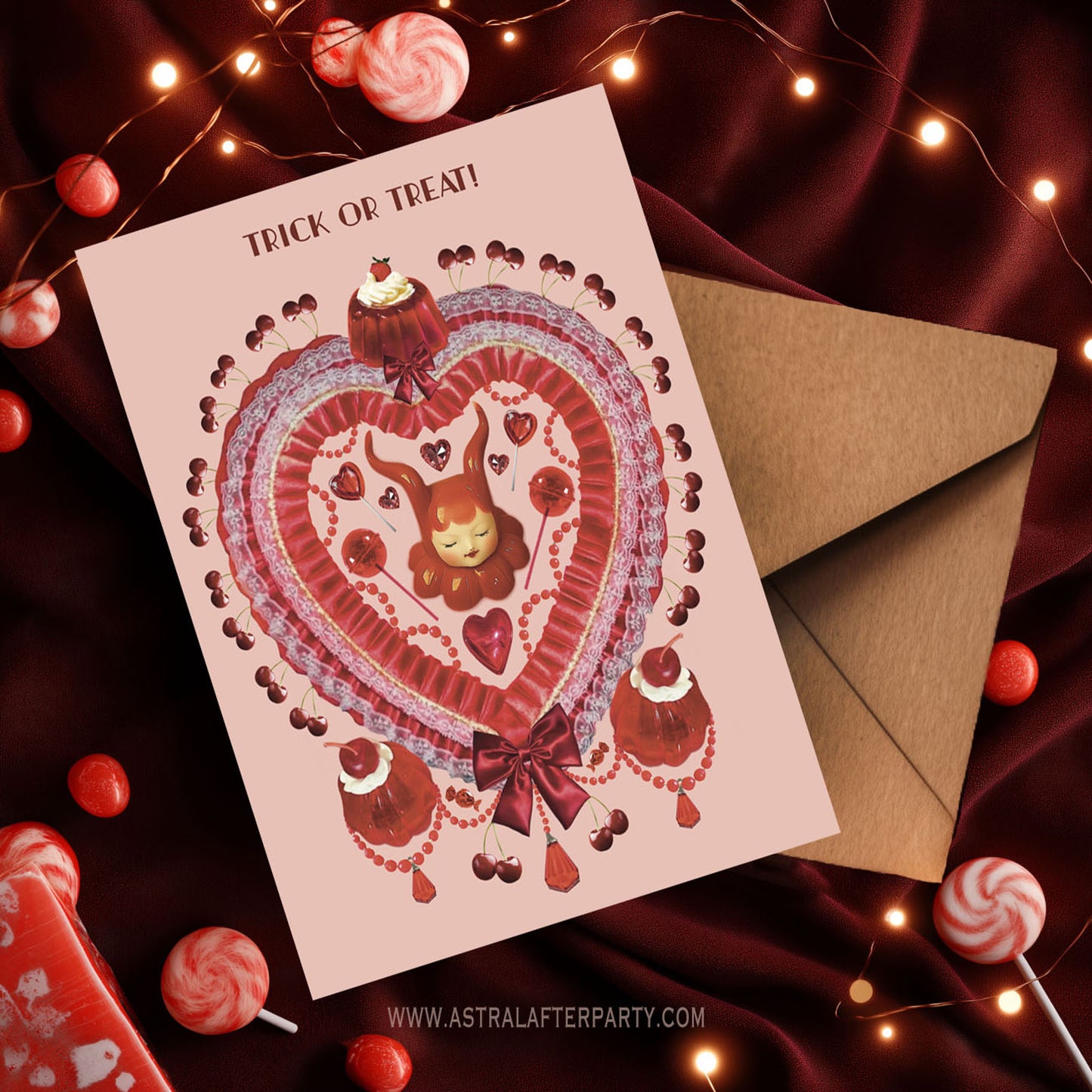 Sweetheart 3 Greetings Card
