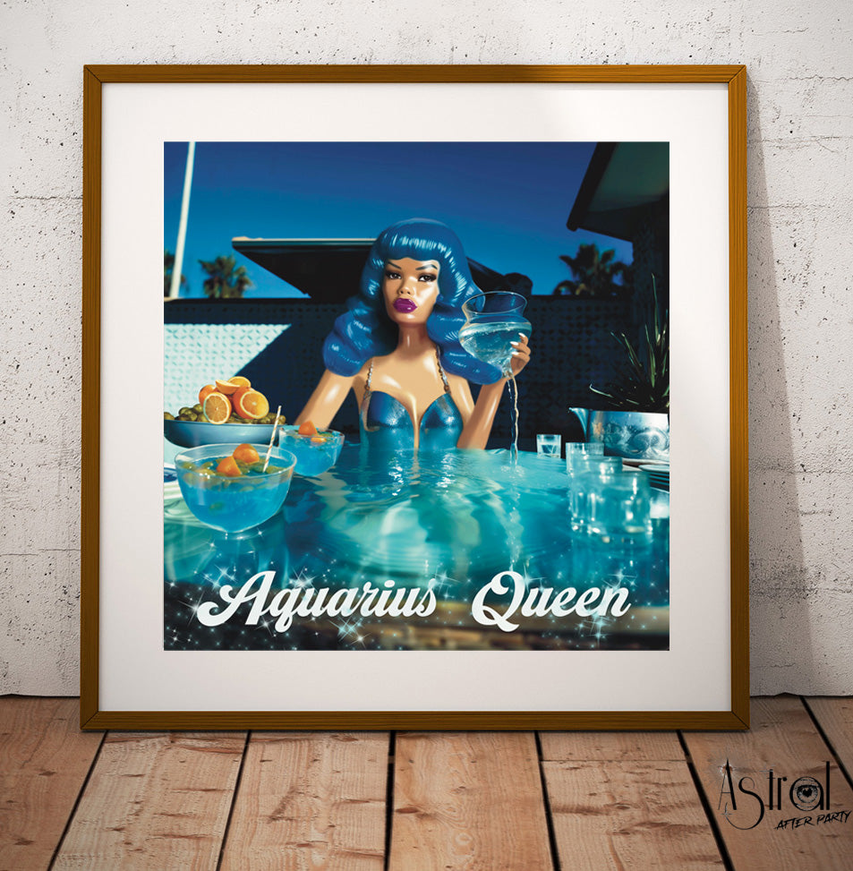 Giclée Fine Art Print - Aquarius Queen