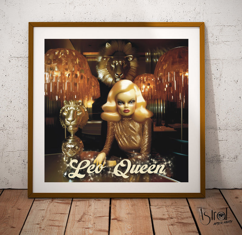 Giclée Fine Art Print - Leo Queen