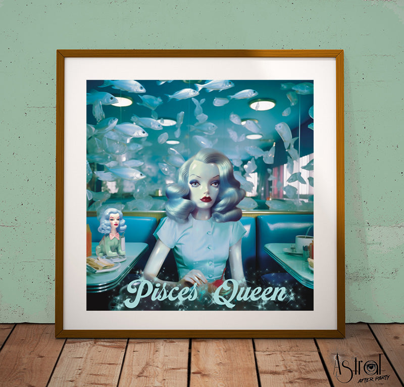 Giclée Fine Art Print - Pisces Queen