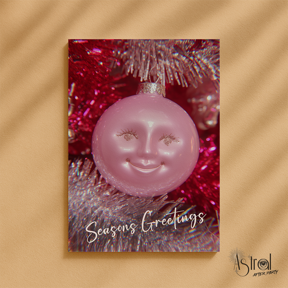 Vintage Bauble 10 Christmas Card