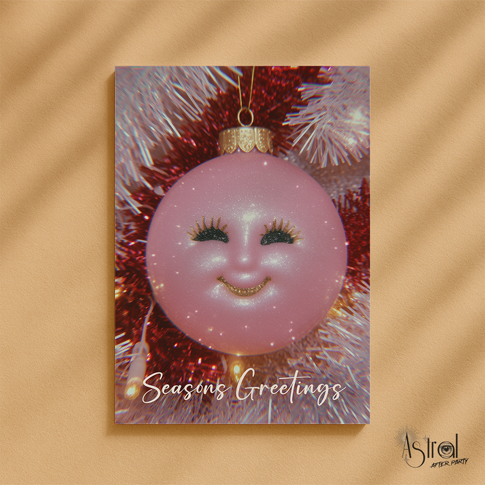 Vintage Bauble 12 Christmas Card