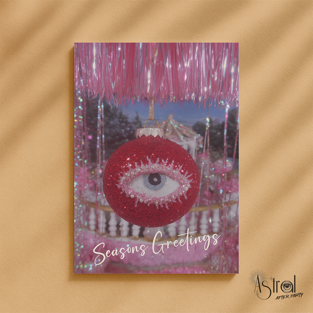 Vintage Bauble 14 Christmas Card