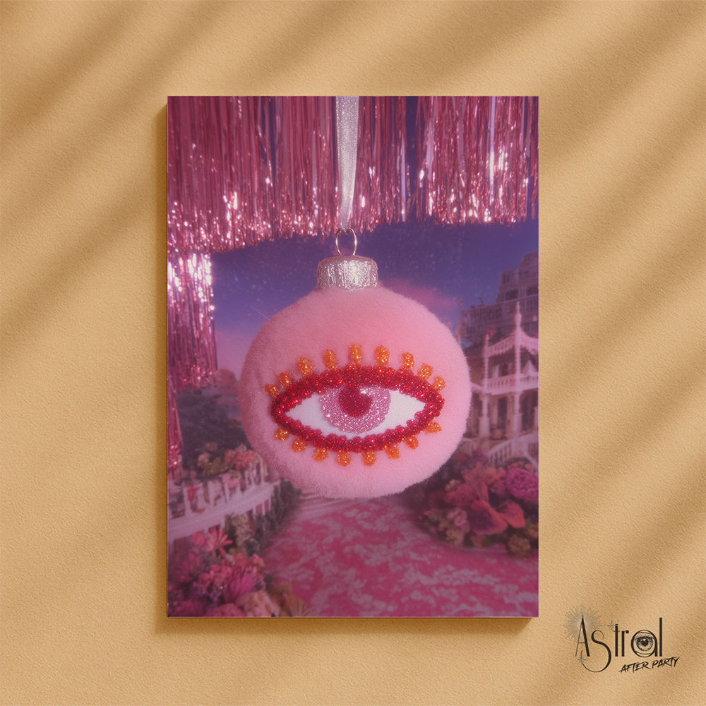 Vintage Bauble 16 Christmas Card