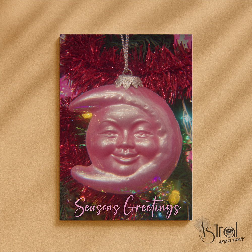 Vintage Bauble Christmas Card