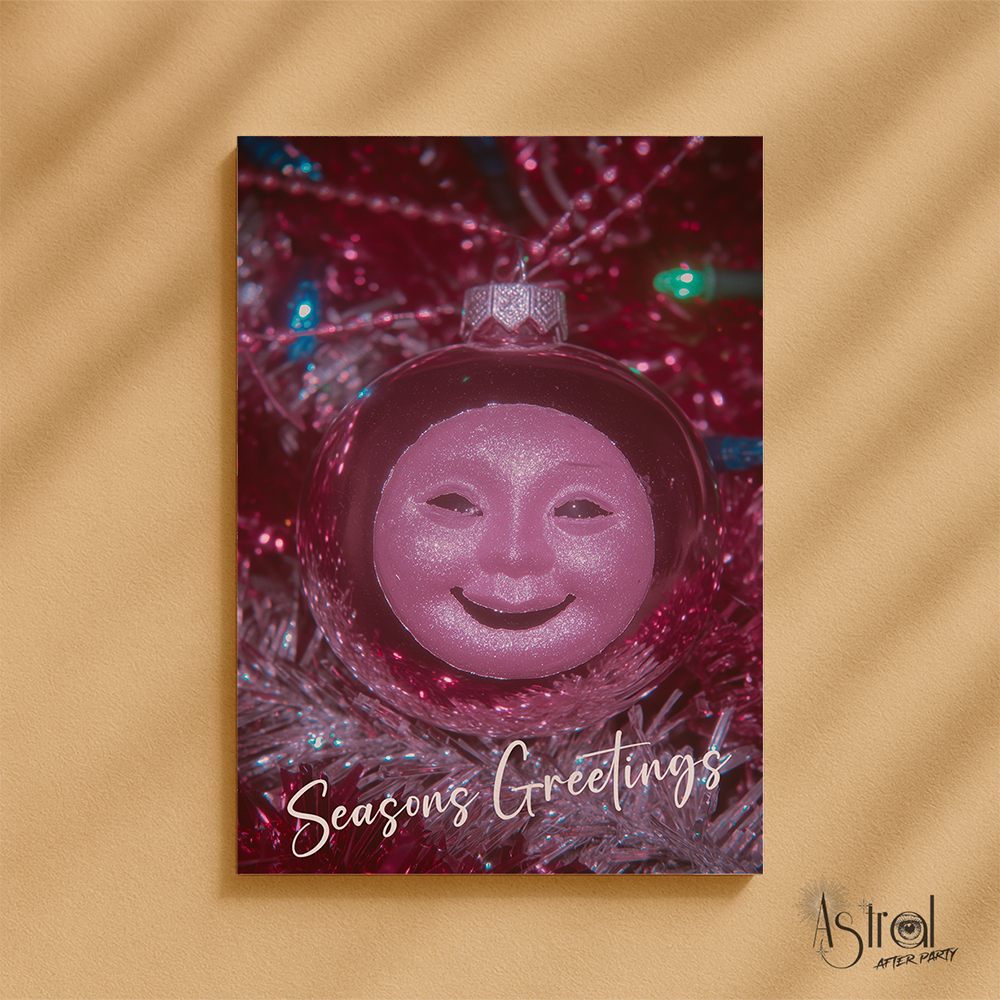 Vintage Bauble 4 Christmas Card