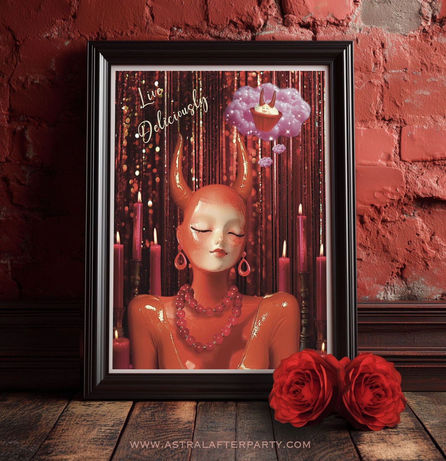 Giclée Fine Art Print - Cupcake Dreams