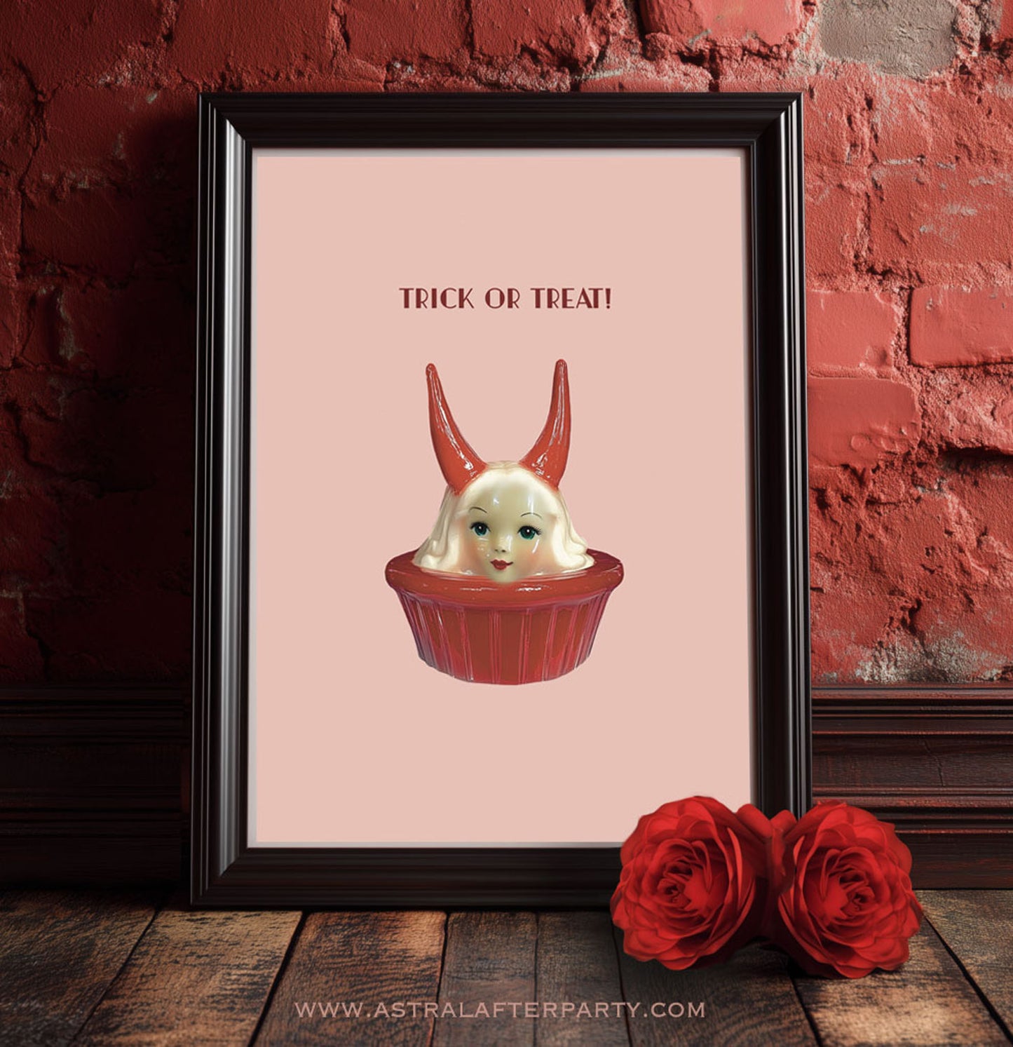 Giclée Fine Art Print - Trick or Treat Cherie