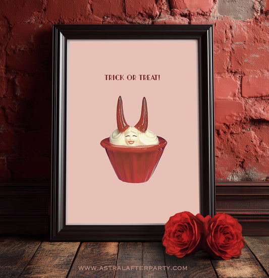 Giclée Fine Art Print - Trick or Treat Dolly