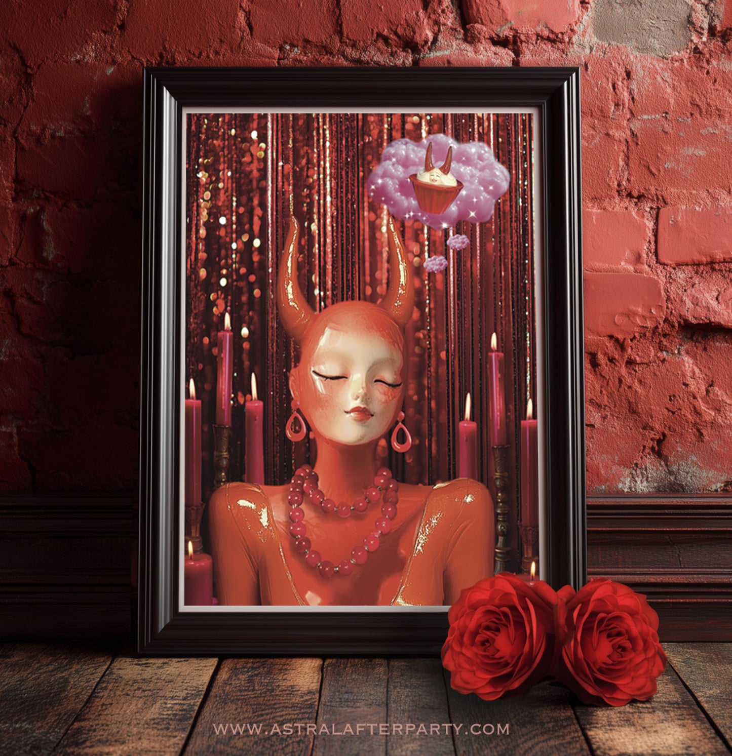 Giclée Fine Art Print - Cupcake Dreams