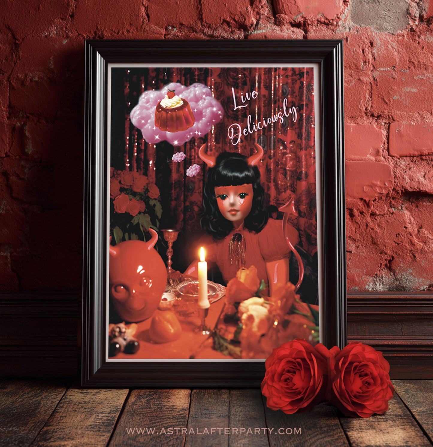Giclée Fine Art Print - Strawberry Jelly Dreams