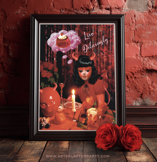 Giclée Fine Art Print - Strawberry Jelly Dreams