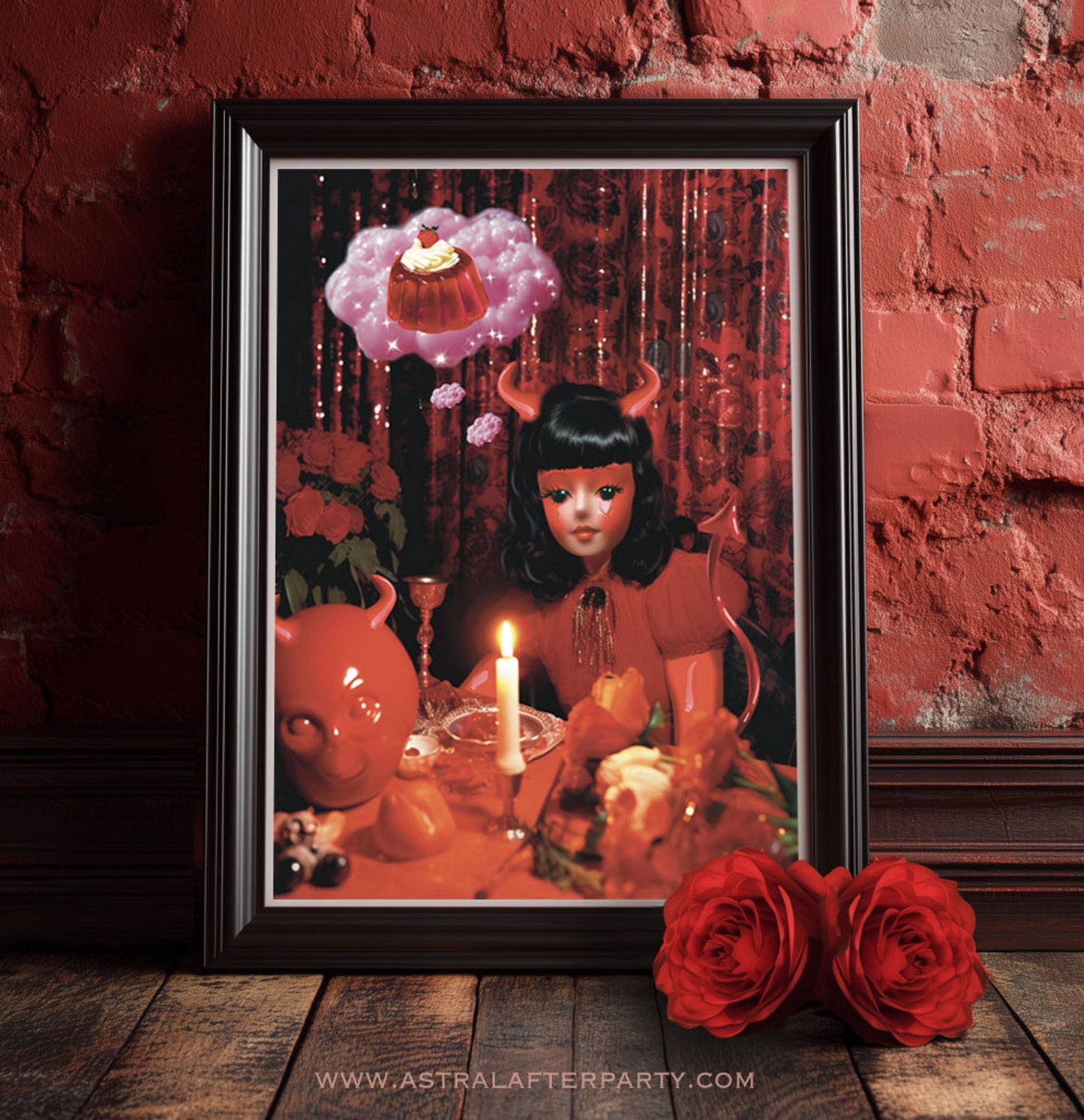Giclée Fine Art Print - Strawberry Jelly Dreams