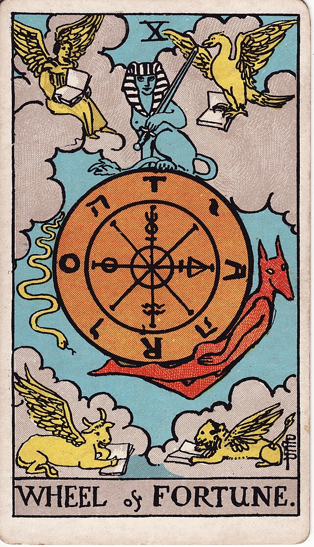 Tiny Tarot - La Rueda de la Fortuna / The Wheel of Fortune