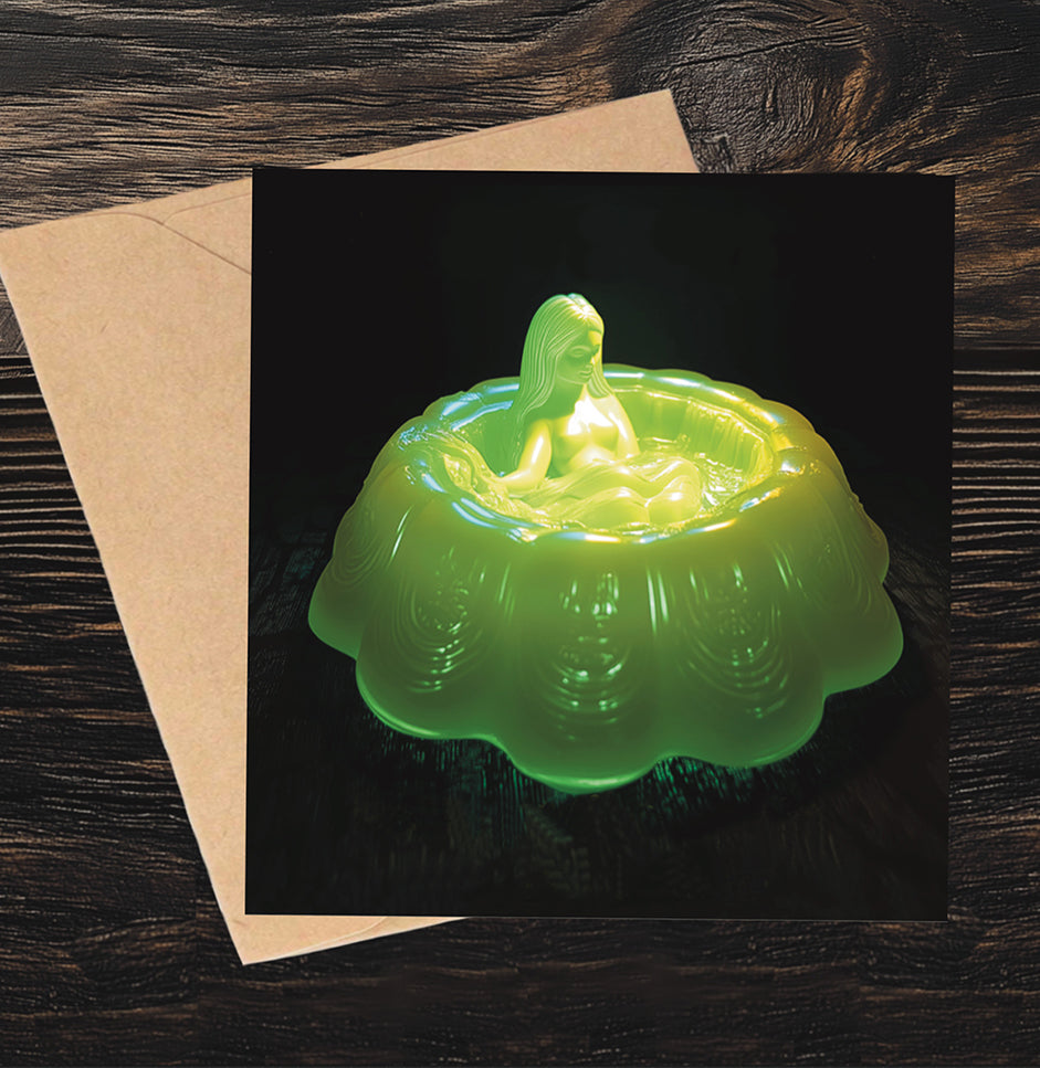 Soak in the Darkness Greetings Card