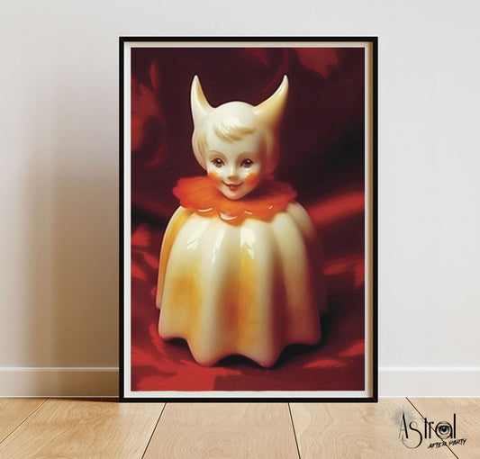 Giclée Fine Art Print - Ceramic Devilette 2