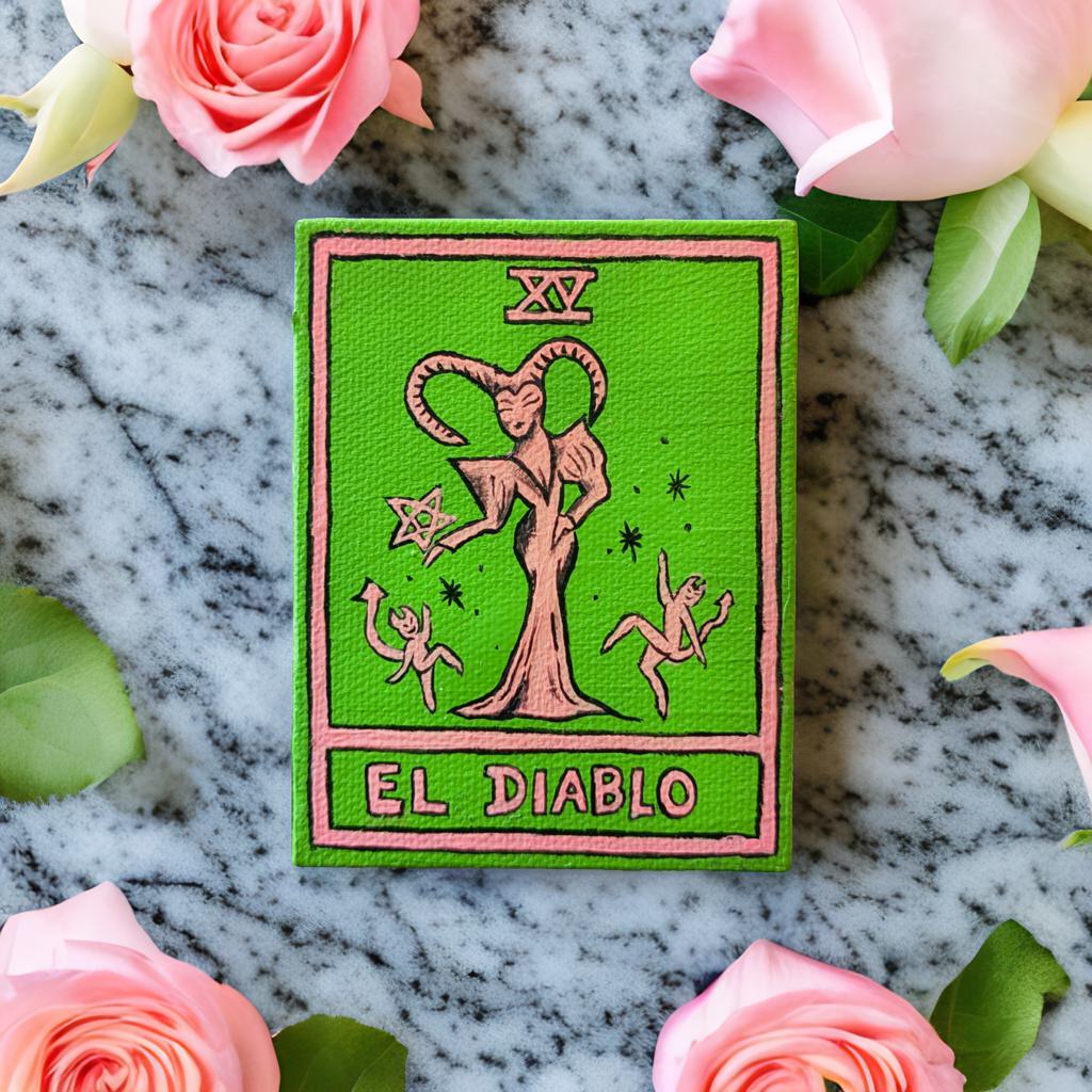 Tiny Tarot - El Diablo / The Devil