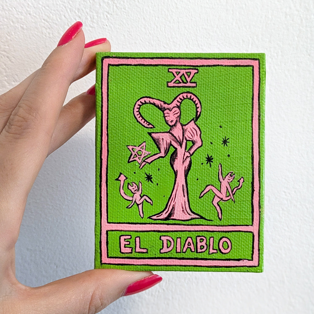 Tiny Tarot - El Diablo / The Devil