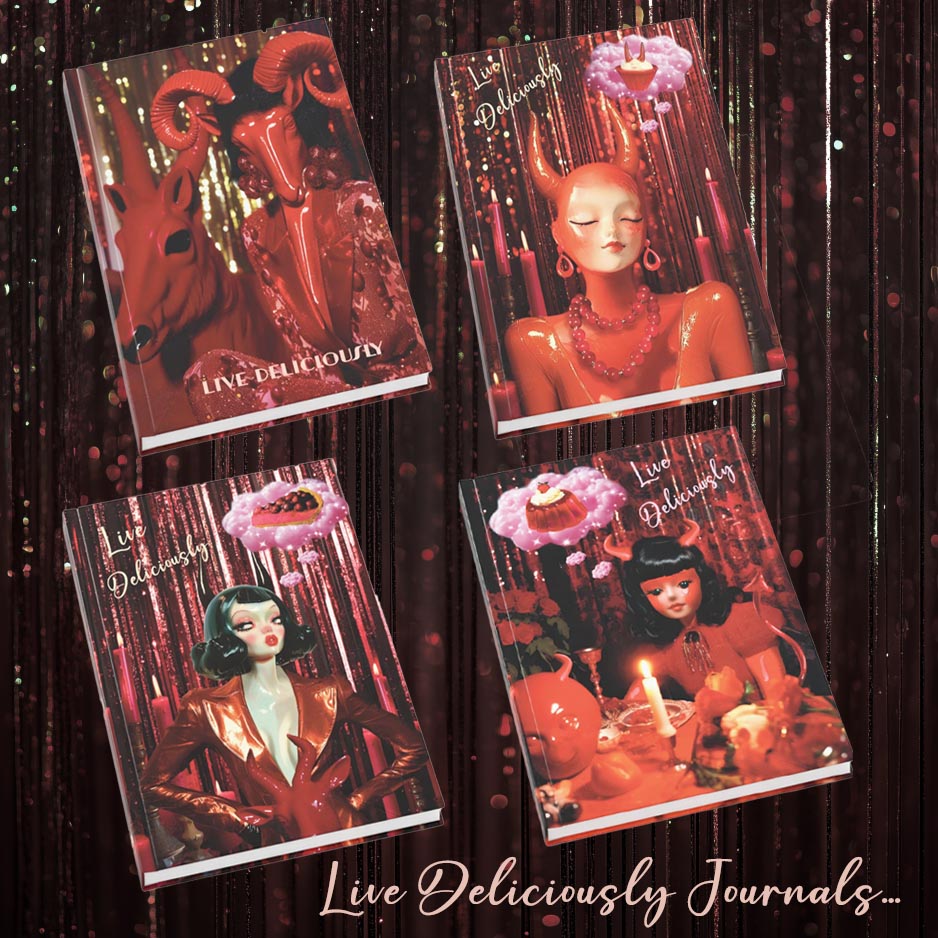 Glitter Devilette 4 Notebook
