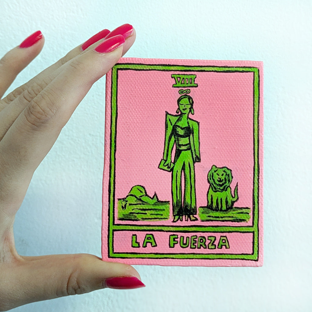 Tiny Tarot - La Fuerza / Strength