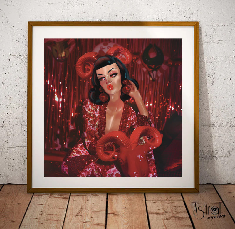 Giclée Fine Art Print - Aries Queen