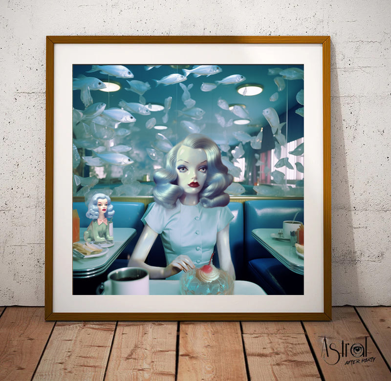 Giclée Fine Art Print - Pisces Queen