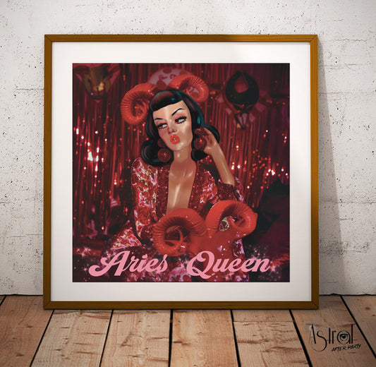 Giclée Fine Art Print - Aries Queen