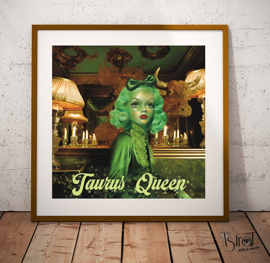Giclée Fine Art Print - Taurus Queen