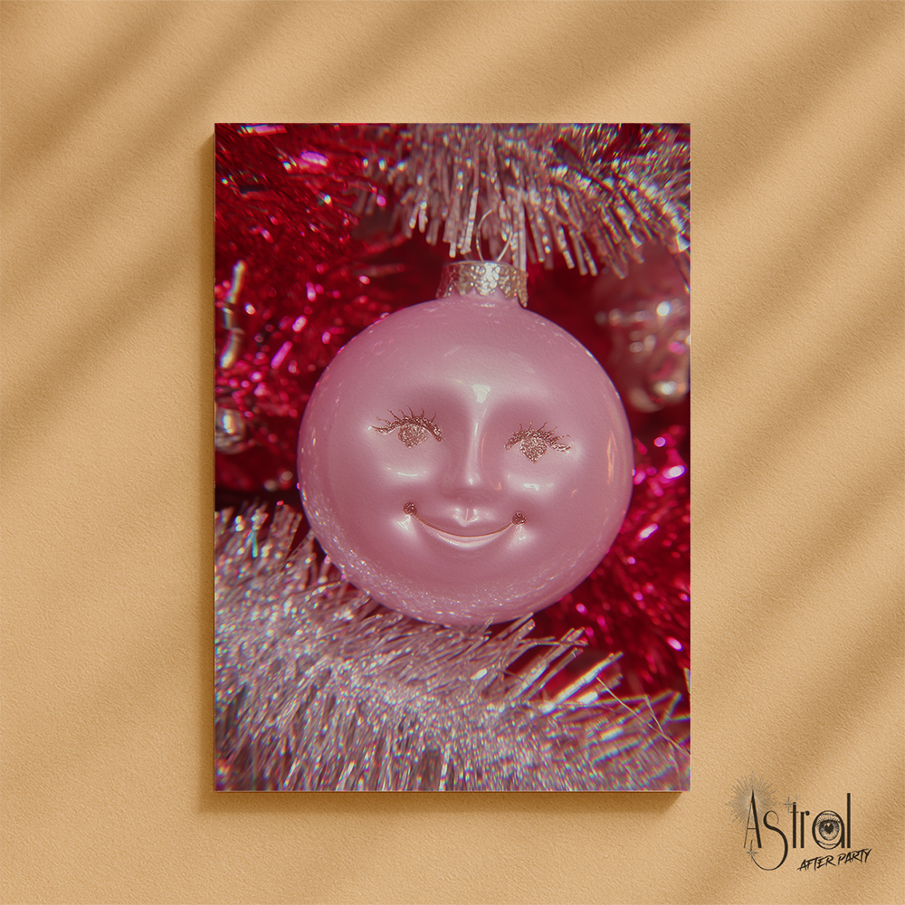 Vintage Bauble 10 Christmas Card