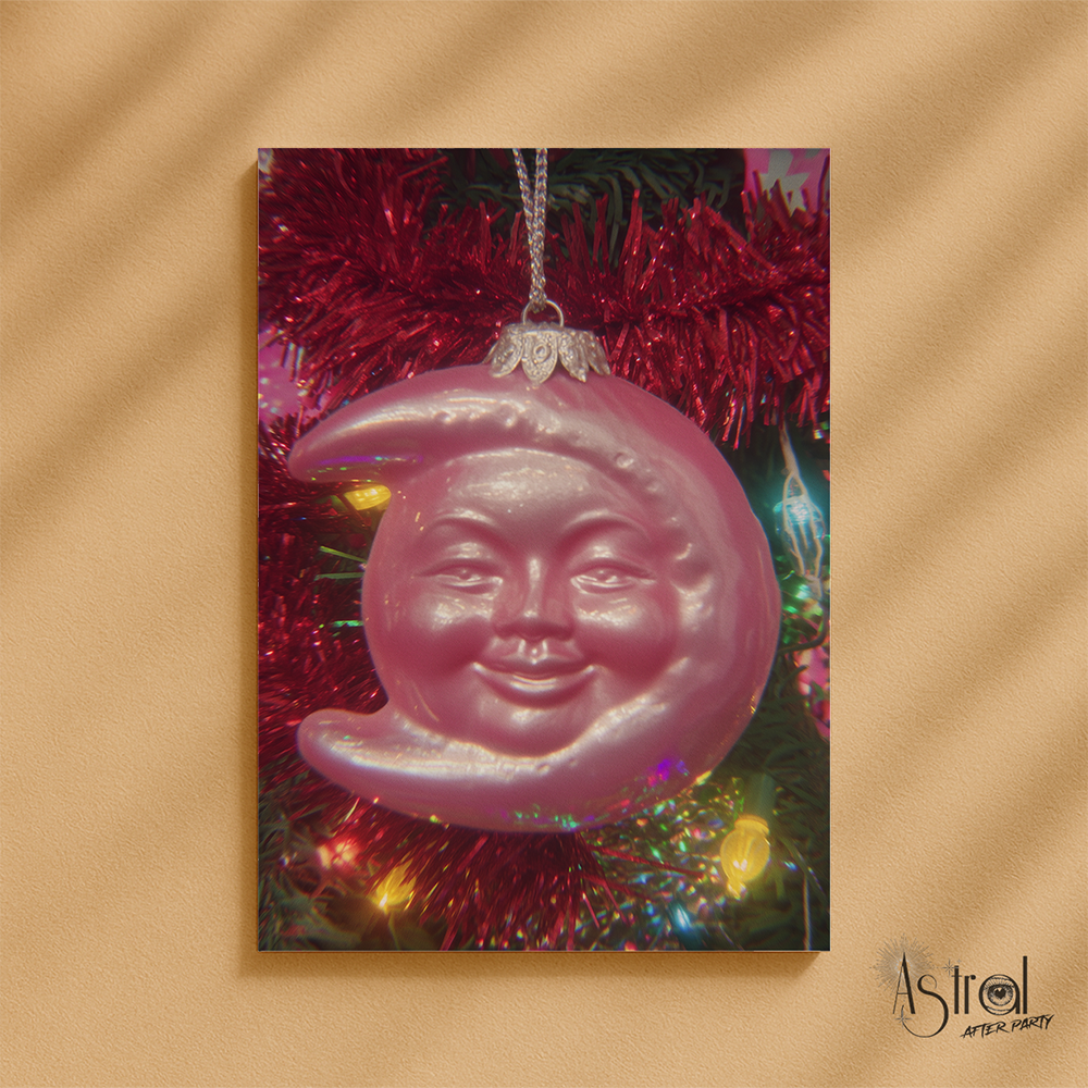 Vintage Bauble Christmas Card