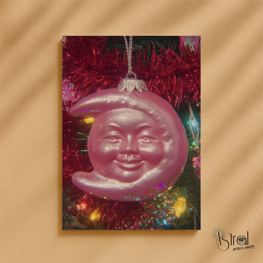 Vintage Bauble Christmas Card