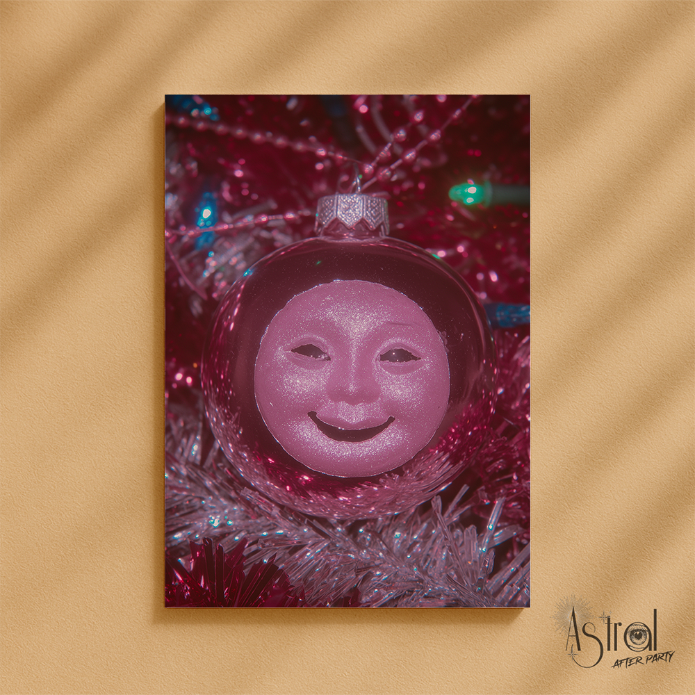 Vintage Bauble 4 Christmas Card