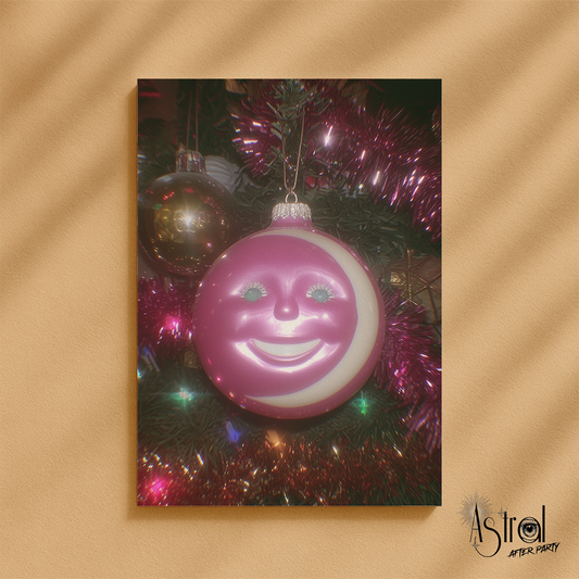 Vintage Bauble 5 Christmas Card