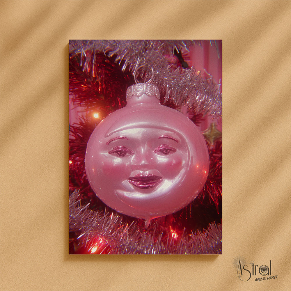 Vintage Bauble 7 Christmas Card