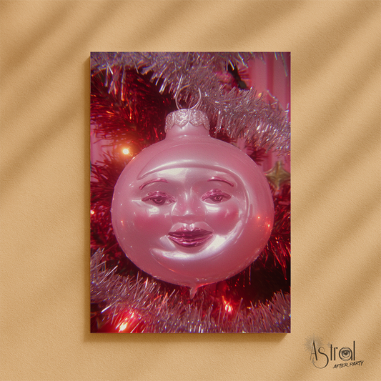 Vintage Bauble 7 Christmas Card