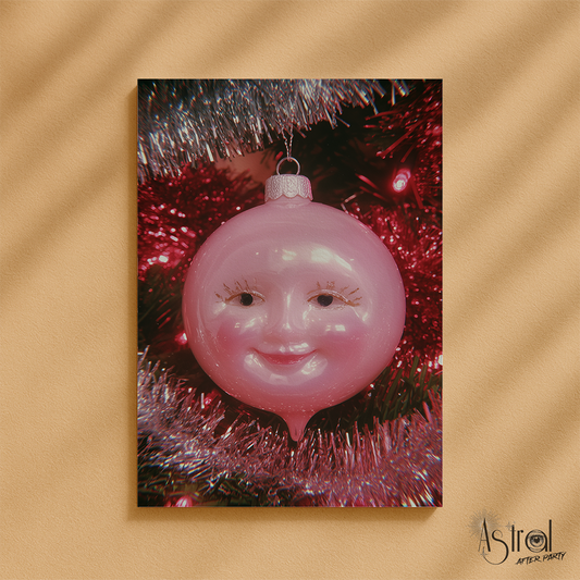 Vintage Bauble 9 Christmas Card