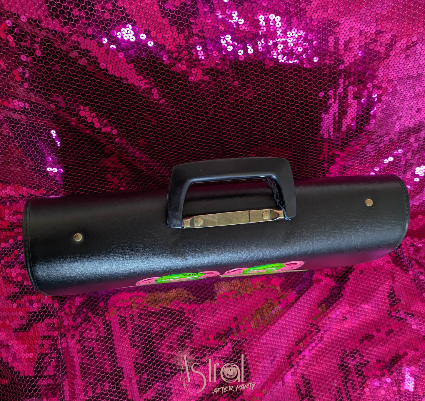 Neon Chintz Punk Dogs Briefcase