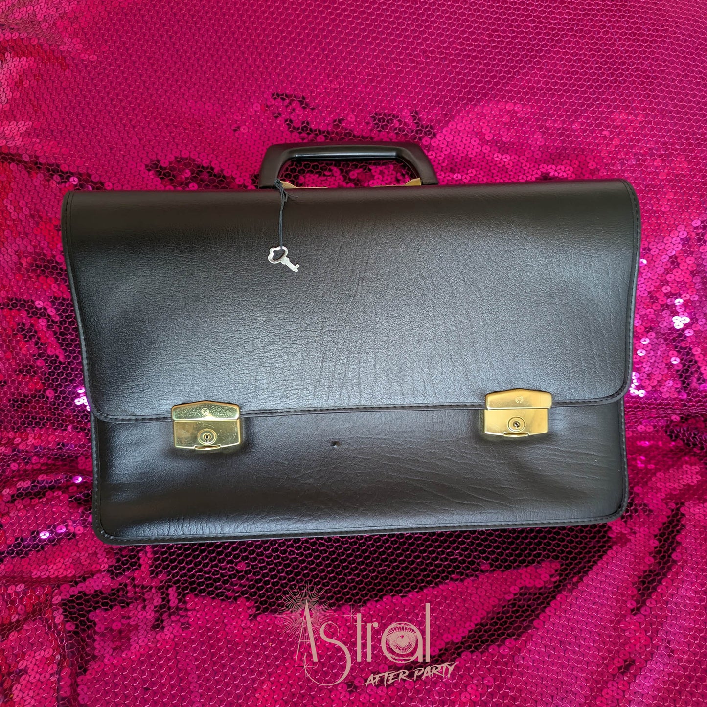 Neon Chintz Punk Dogs Briefcase