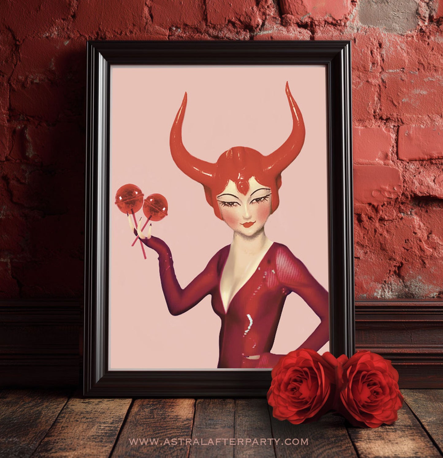 Giclée Fine Art Print - Trick or Treat Lollipop