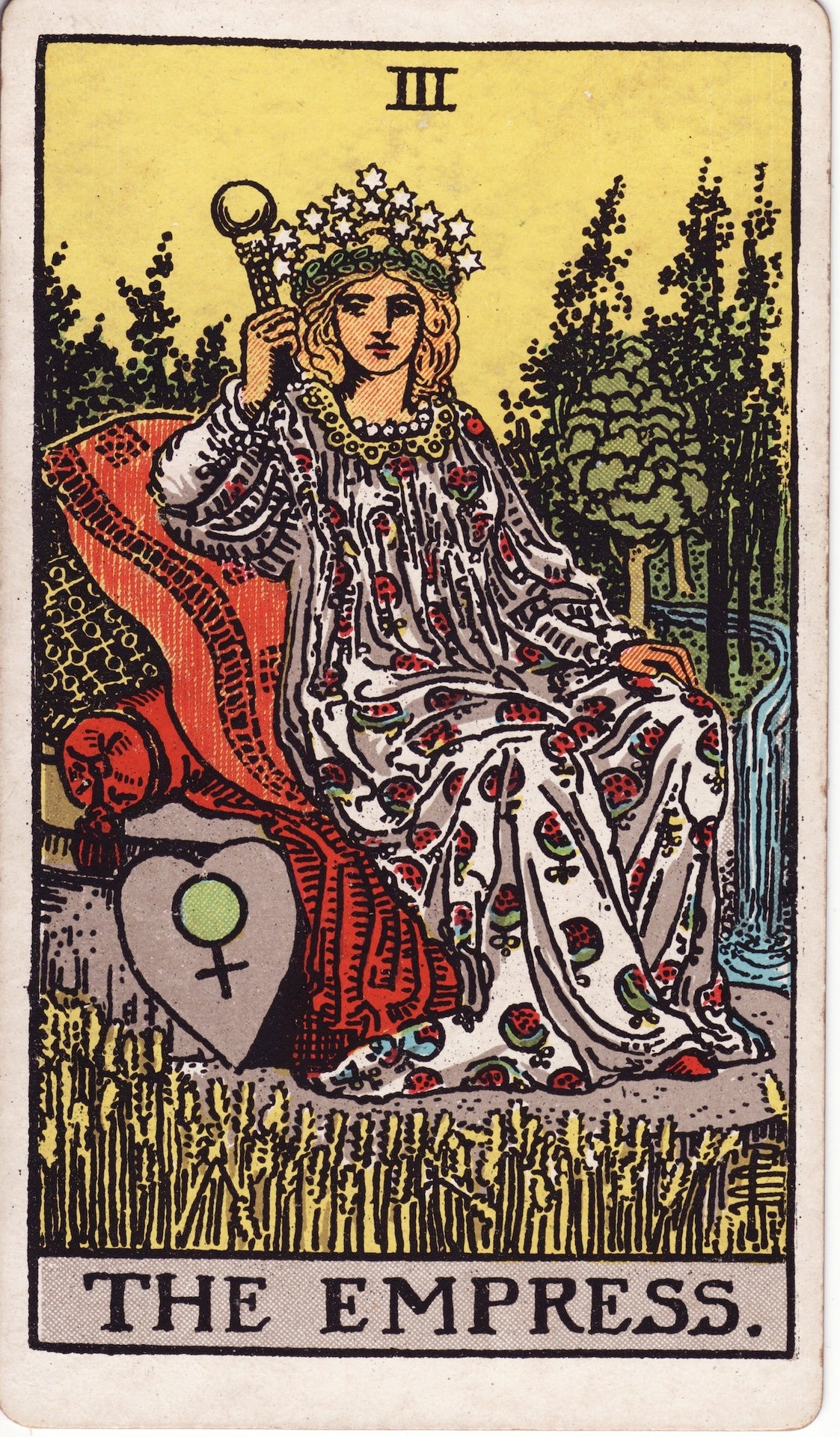 Tiny Tarot - La Emperatriz / The Empress
