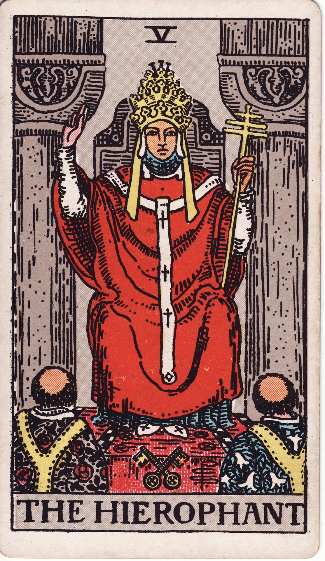 Tiny Tarot - El Hierofante / The Hierophant
