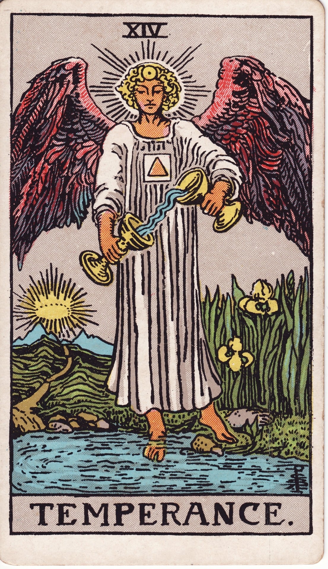 Tiny Tarot - La Templanza / Temperance
